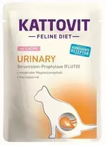 KATTOVIT Feline Diet Urinary Salmon šlapias kačių ėdalas su lašiša, 85 g