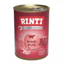 RINTI Singlefleisch Pur Jautiena - šlapias šunų maistas - 400g