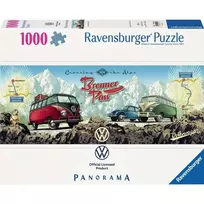 Puzzle Panorama - Mit dem Bulli über den Brenner 1000 Teile