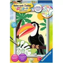 Ravensburger Spalvų pagal skaičius – Tukanas džiunglėse
