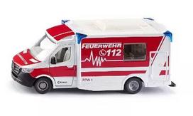 Siku Mercedes-Benz Sprinter Miesen Type C greitosios pagalbos automobilio modelis 1:50, surinktas
