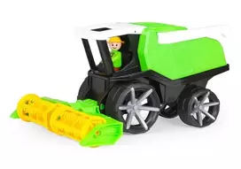 Žaislinis kombainas Lena Truxx2 modelis 04516 – dėžėje supakuota mechaninė transporto priemonė