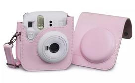 Korpusinis dėklas Cullmann RIO Fit 120 rožinis Fujifilm Instax mini 12