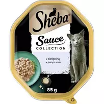 Šlapias kačių ėdalas maišelyje Sheba Tray Veršiena padaže 85 g