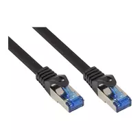 Good Connections Cat.6A Patch kabelis SmartFLEX HF juodas 0,5m