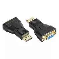 Adapter DisplayPort Stecker an VGA Buchse, 1920*1200 @60Hz, vergoldete Kontakte, Good Connections (DP-AD12)