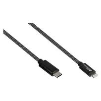 Good Connections USB 2.0 Lade- und Datenkabel für iPhone/iPad/iPod USB-C Stecker an Lightning - Das hochwertig verarbeitete und offiziell von Apple ze