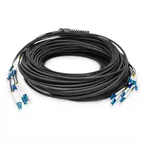 DIGITUS Vorkonfektionierte Fibre Optic Universal Breakout Cable, vienmodis OS2, 8 skaidulų, LC/UPC - LC/UPC