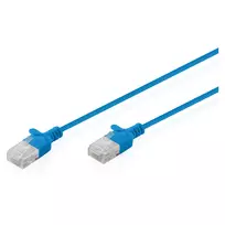 Patch laidas DIGITUS CAT6 U-UTP Slim, 5 m, juodas