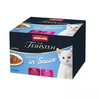 Šlapias kačių ėdalas Animonda Vom Feinsten Kitten complete meal – 24 x 85 g padėklai