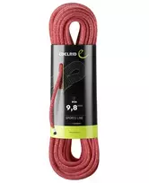 Virvė laipiojimui Edelrid 9.8 mm Raudona, 70 m, poliamidas, 1 vnt.