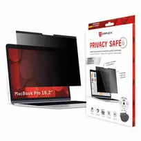 Displex PRIVACY SAFE magnetinis 2 krypčių privatumo filtras, skirtas MacBook Pro 16,2 colio