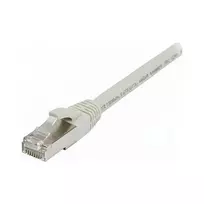 Synergy21 Patch kabelis RJ45, CAT8.1 2000MHz, 0,25 m, pilkas, S-STP (S/FTP), TPE/LSZH (SuperFlex), AWG26