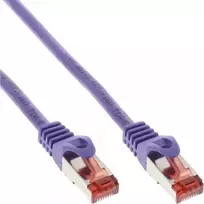 InLine Patch Laidas S/FTP PiMF Cat.6 250MHz PVC varis violetinis 7,5m