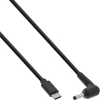 InLine USB-C į BenQ/ASUS nešiojamojo kompiuterio (apvalus/mažas) įkrovimo laidas, 2 m