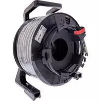 InLine 78594A RJ-45 Cat.6A 90m juodas tinklo laidas ant ritės