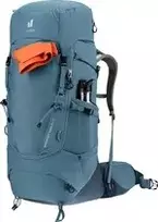 Kuprinė DEUTER Aircontact Core 50+10 Atlantic‑Ink – 50+10 L talpa, reguliuojama nugaros sistema