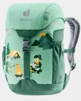 Mokyklinė kuprinė Deuter SchmusebärL Žalia polietersulfonas PES 254x127x330.2mm