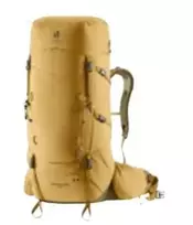 Kuprinė DEUTER Aircontact Core 60+10 — 60 L (išplečiama +10 L), 2,1 kg, unisex, geltona