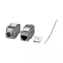 Efb E-200100 Silver – RJ45 keystone lizdas