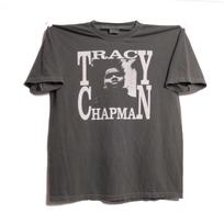 Tracy Chapman Crossroads Tee Singer Songwriter Band Fast Car Single, Matters of the Heart, New Beginning Tour Faded Heavyweight Shirt - XL S