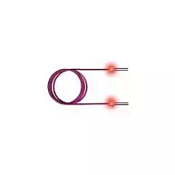 ZVK GmbH EasyLan FO LED Patch Cord Premium, Dupleksinis - Šviesolaidinis kabelis - LC kelių režimų (M) prie LC kelių režimų (M) - 2 m - Skaidulinė optika - Dupleksas - 50/125 mikrometrai - OM3 - akvamarinas, RAL 6