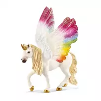 Schleich 70576 Spalvotas plastikinis sparnuotas vaivorykštinis vienaragis 5+