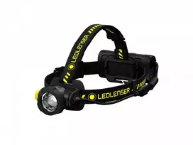 Priekinė lemputė ant galvos Led Lenser H15R Work Juoda Geltona