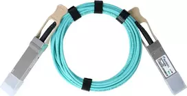 InfiniBand / šviesolaidinis kabelis BlueOptics R5Z80A-BO, QSFP56 į QSFP56, 5 m, turkio spalvos