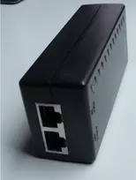WANTEC 5561 – Greitas Ethernet jungiklis su PoE 10/100Mbit/s, 802.3af, juodas, apsauga nuo trumpojo jungimo, 48 V