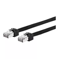 METZ CONNECT Ultraflex500 - Laidas - RJ-45 (M) į RJ-45 (M) - 1,0 m - 6,4 mm - SFTP, PiMF - CAT 6 - Ekranuotas, be halogenų - Juoda (13084V1000-E)