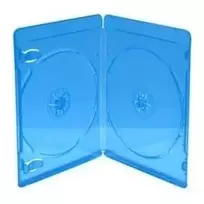 MediaRange BOX39-2-50 – jewel dėklas – 2 diskai – mėlynas – permatomas – plastikinis – 120 mm – atsparus dulkėms, įbrėžimams ir smūgiams (BOX39-2-50)