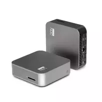 Mini kompiuteris FutureNUC Lux NUC 14U5HL – Intel Core Ultra 5 125H 3.6 GHz, 16GB DDR5, 4 TB SSD, Windows 11 Pro, pilkai metalinis