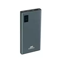 Power bank Rivacase VA1021 10000 mAh, dvi USB išvestys, LED indikatoriai, kompaktiškas nešiojamas įkroviklis