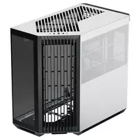 PC korpusas APNX V1, Midi-Tower, ATX, juoda / balta