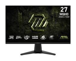 Monitorius MSI MAG 275QF E20 – 27 colių (68,6 cm), 2560×1440 WQHD, Rapid IPS, 0,5 ms, VESA, juodas