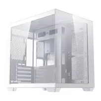 Kompiuterio korpusas DarkFlash B275 (baltas) mid-tower ATX, priekinis I/O, grūdintas stiklas