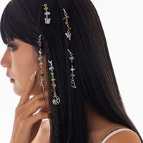 Bohemia Temperament Conch Shell Pearl Multi-element Beaded Tassel Hair Chain for Women Girl Fashion Charm Hair Jewelry Accessory