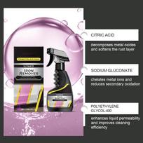 Car Wheel Hub Exhaust Pipe Rust Remover Spray Quick Derusting Agent Clean Metal Iron Powder Stain for Auto Detailing Car Care 120ml