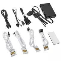 Lian Li UNI HUB SL-INF 12SLIN-CONT3W baltas RGB ventiliatorių ir LED juostų valdiklis
