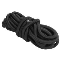 2pcs Elastic Bungee Cords Kayak Stretch Rope with Anti Slip Buckle for Paddleboard 250cm Length 5mm Diameter Black