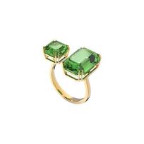 Swarovski Millenia Cocktail Ring Women's Green 55 žalia