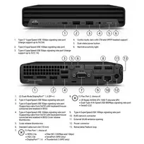 Stalinis kompiuteris HP EliteDesk 800 G6 (atnaujintas) – Intel i5-10500T, 16GB RAM, 256GB SSD, Intel UHD Graphics 630, Wi‑Fi, Windows 11 Pro