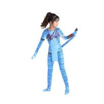 Stilingas Avatar 2 kostiumas suaugusiems ir vaikams, pagamintas iš patogios poliesterio medžiagos Girl,XS white