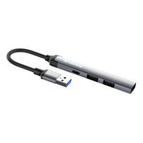 Dokavimo stotelė ColorWay CW-HUB05, 4-in-1 USB-C centras su HDMI ir Ethernet