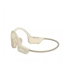 Atviros ausinės sportui Philips TAA1708YL/97 su kaulų laidumu – smėlio spalvos