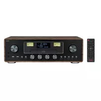 Mikro hi-fi sistema AKAI AM-100 RHAPSODY – kompaktiška garso sistema su stiprintuvu, CD ir USB atkūrimu