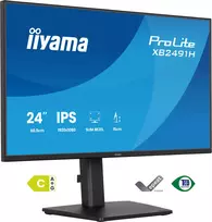 Monitorius IIYAMA ProLite XB2491H-B1 23,8 colio (60,5 cm) Full HD IPS LCD, 1920×1080, 178° žiūrėjimo kampas, VESA, aukštis reguliuojamas, juodas