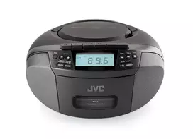 Radijo grotuvas JVC RC-E444B Juodas su CD grotuvu ir FM imtuvu