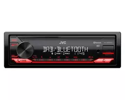 JVC KD-X282DBT automobilinis medijos imtuvas Juodas 200 W Bluetooth